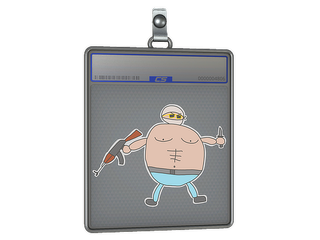 Sticker Slab | Poorly Drawn Terrorist