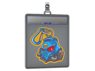 Sticker Slab | Primaris Keychain