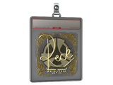 Sticker Slab | reck (Gold) | Austin 2025