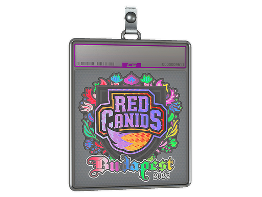 Sticker Slab | RED Canids | Budapest 2025