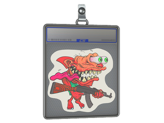 Sticker Slab | Red Shark Shooter