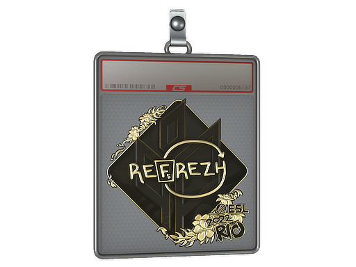 Sticker Slab | refrezh (Gold) | Rio 2022