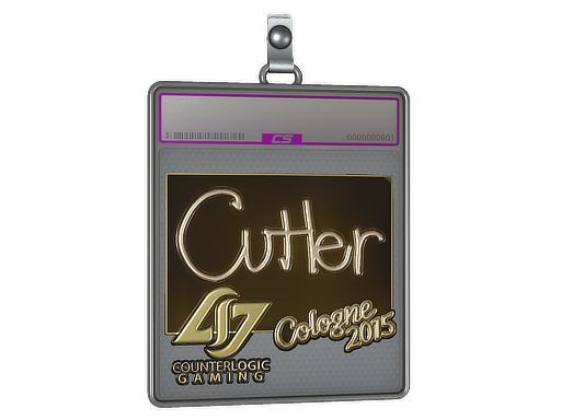 Sticker Slab | reltuC (Gold) | Cologne 2015