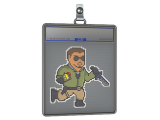 Sticker Slab | Retro Leet