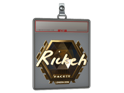 Sticker Slab | Rickeh (Gold) | London 2018
