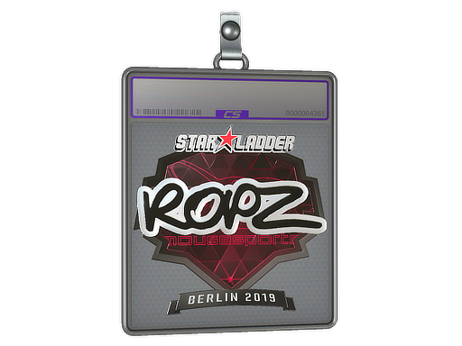 Sticker Slab | ropz | Berlin 2019