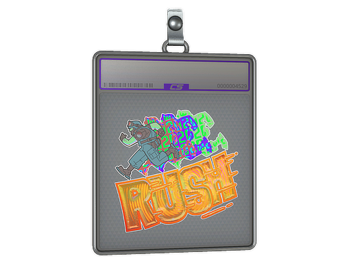 Sticker Slab | Rush 4x20