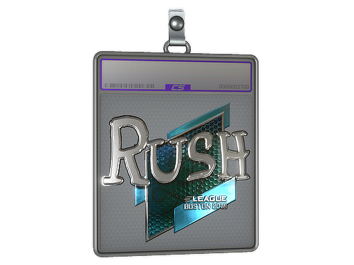 Sticker Slab | RUSH | Boston 2018