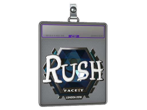 Sticker Slab | RUSH (Foil) | London 2018
