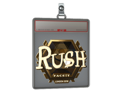 Sticker Slab | RUSH (Gold) | London 2018