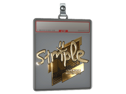 Sticker Slab | s1mple | Boston 2018