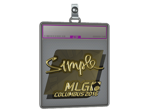 Sticker Slab | s1mple | MLG Columbus 2016