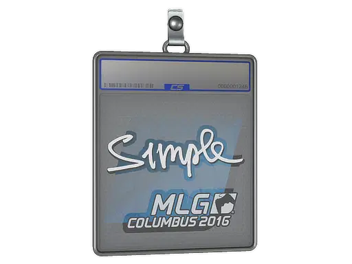 Sticker Slab | s1mple | MLG Columbus 2016