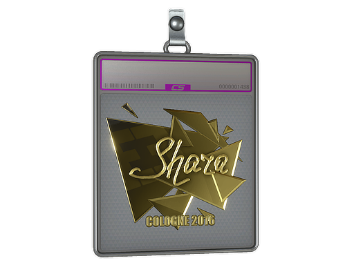 Sticker Slab | Shara (Gold) | Cologne 2016