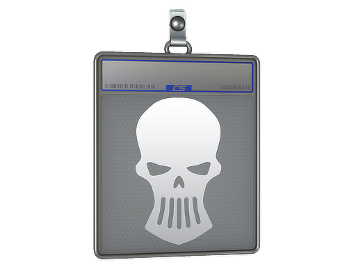 Sticker Slab | Silver Skulls - CS2 Sticker