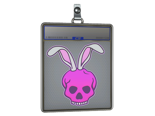 Sticker Slab | Skull Bunny - CS2 Sticker