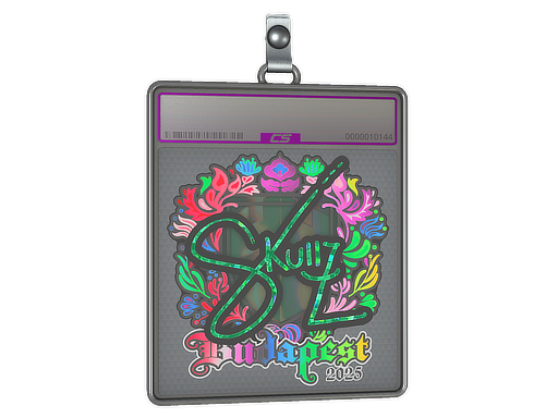 Sticker Slab | skullz | Budapest 2025