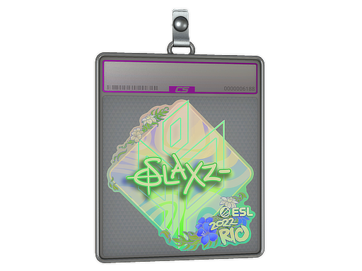 Sticker Slab | slaxz- | Rio 2022 - CS2 Sticker