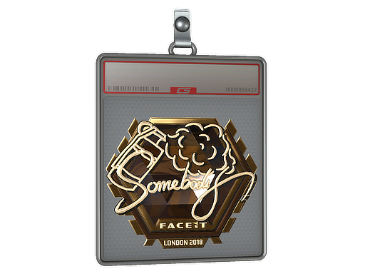 Sticker Slab | somebody | London 2018