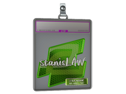 Sticker Slab | stanislaw (Foil) | Atlanta 2017