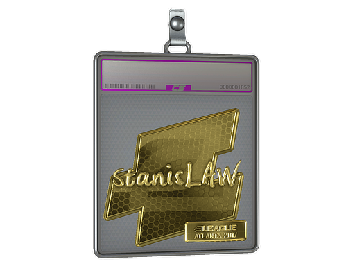 Sticker Slab | stanislaw (Gold) | Atlanta 2017