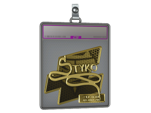 Sticker Slab | STYKO (Gold) | Atlanta 2017
