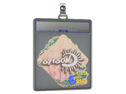 Sticker Slab | syrsoN | Rio 2022 - CS2 Sticker