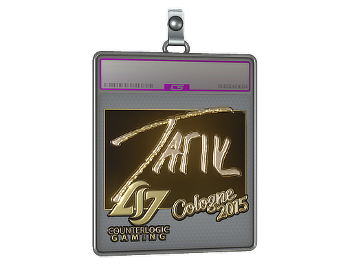 Sticker Slab | tarik (Gold) | Cologne 2015