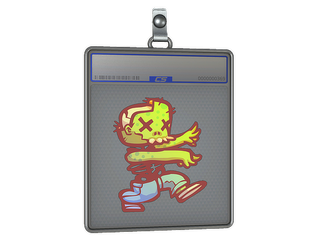 Sticker Slab | The Zombie