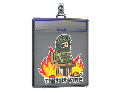 Sticker Slab | This Is Fine