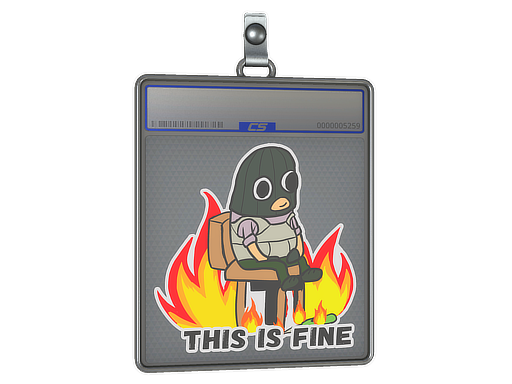 Sticker Slab | This Is Fine