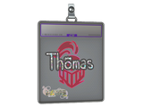 Sticker Slab | Thomas (Glitter) | Paris 2023