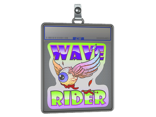 Sticker Slab | Toxic Wave Rider
