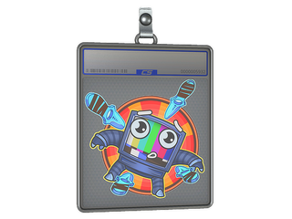 Sticker Slab | TV On Mirage