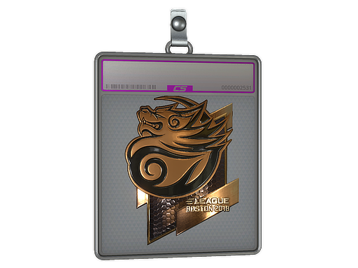 Sticker Slab | Tyloo (Gold) | Boston 2018