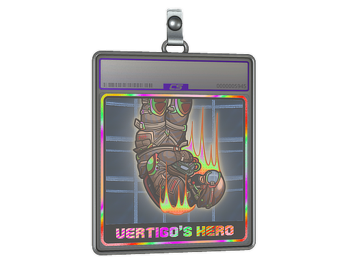 Sticker Slab | Vertigo's Hero