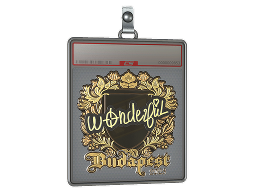 Sticker Slab | w0nderful | Budapest 2025