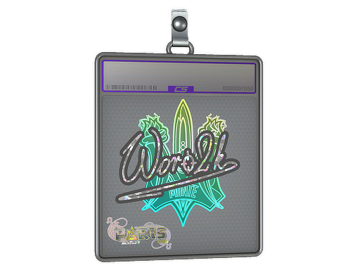 Sticker Slab | Woro2k | Paris 2023