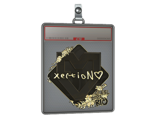 Sticker Slab | xertioN (Gold) | Rio 2022