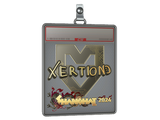 Sticker Slab | xertioN (Gold) | Shanghai 2024