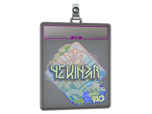 Sticker Slab | YEKINDAR | Rio 2022 - CS2 Sticker