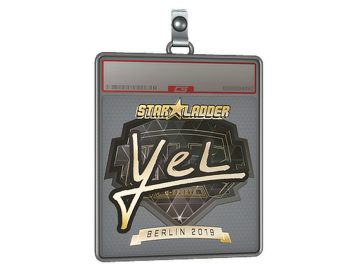 Sticker Slab | yel | Berlin 2019
