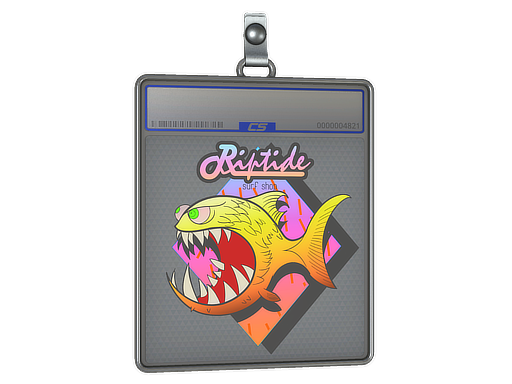 Sticker Slab | Yellow Jaggyfish - CS2 Sticker