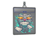 Sticker Slab | Zap Cat