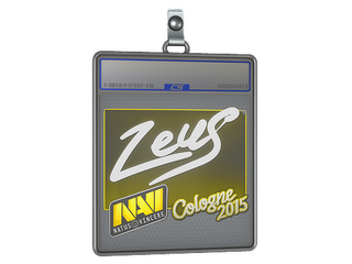 Sticker Slab | Zeus | Cologne 2015