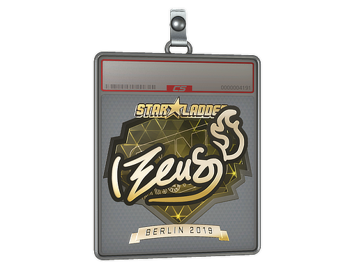 Sticker Slab | Zeus | Berlin 2019