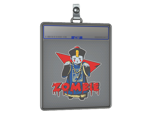Sticker Slab | Zombie Hop - CS2 Sticker