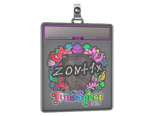 Sticker Slab | zont1x | Budapest 2025