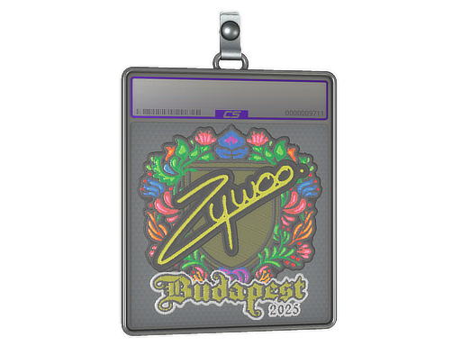 Sticker Slab | ZywOo | Budapest 2025