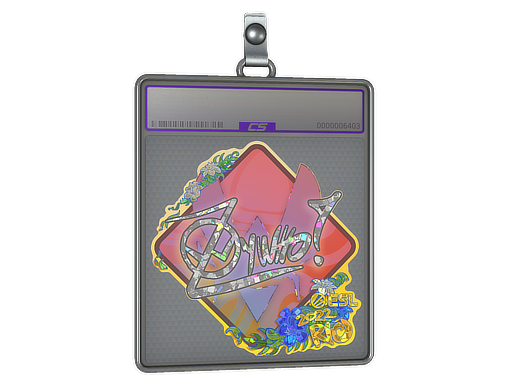 Sticker Slab | ZywOo | Rio 2022